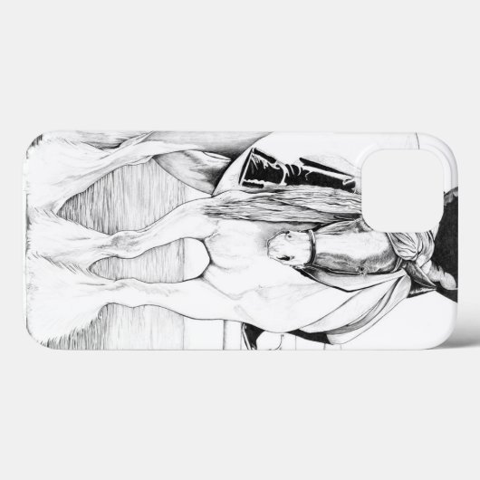 Hi-Point ~ Gypsy Vanner iPad Air Case (Achterkant (horizontaal))