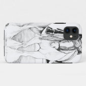 Hi-Point ~ Gypsy Vanner iPhone Case (Achterkant (horizontaal))