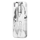 Hi-Point ~ Gypsy Vanner iPhone Case (Achterkant Links)