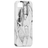 Hi-Point ~ Gypsy Vanner iPhone Case (Back/Rechts)