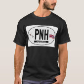Hi-PUNAHOU-Sticker T-shirt (Voorkant)