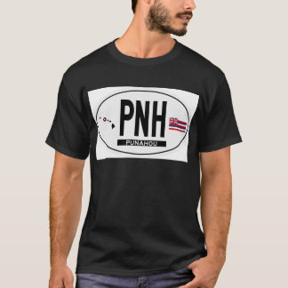 Hi-PUNAHOU-Sticker T-shirt