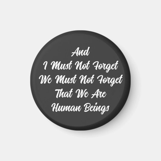 Hi Ren Human Beings Magneet (Voorkant)