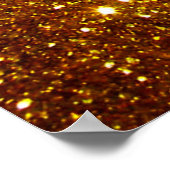 Hi-res golden grunge background, raster illustrati poster (Hoek)