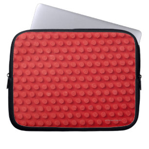 Hi-Res macroafbeelding van een bestudeerde pingpon Laptop Sleeve