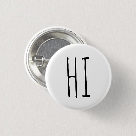HI RONDE BUTTON 3,2 CM (Voorkant /achterkant)