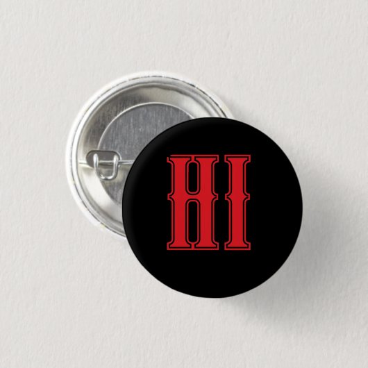 HI RONDE BUTTON 3,2 CM (Voorkant /achterkant)