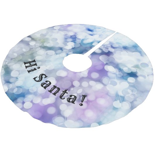 Hi Santa - kerstboomrok Kerstboom Rok (Gekanteld)