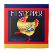  Hi-stepper Citrus Chicken crate label Tile Tegeltje (Voorkant)