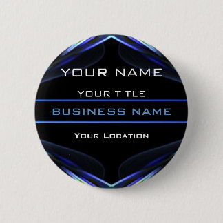 Hi Tec Futuristic Business Name Tag Ronde Button 5,7 Cm