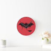 Hi-Tech Bat Circuit-Logo Ronde Klok (Huis)