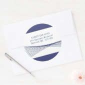 Hi-Tech Bedrijf ::: Adresetiketten Ronde Sticker (Envelop)