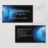 Hi-Tech Business Concept Visitekaartje (Voorkant / Achterkant)