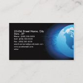 Hi-Tech Business Concept Visitekaartje (Achterkant)