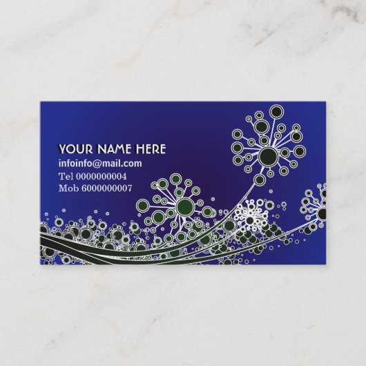 Hi-Tech Custom Visitekaartje Agenda (Voorkant)