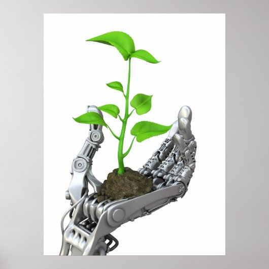 Hi-tech en ecologie poster (Voorkant)