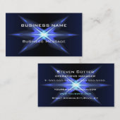 Hi-Tech Futuristic Business Card-sjabloon Visitekaartje (Voorkant / Achterkant)