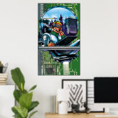 Hi-Tech Guy Poster (Thuiskantoor)