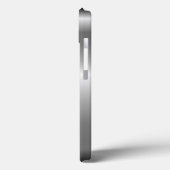 Hi Tech Metallic Zilveren Strepen 2 Design Case-Ma Case-Mate iPhone Case (Achterkant / Links)