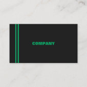 Hi tech mint groen sportief visitekaartje (Voorkant)