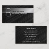 Hi-tech Monogram Visitekaartje (Voorkant / Achterkant)