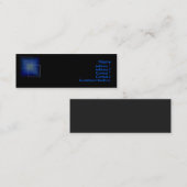 Hi-Tech Profile Card Mini Visitekaartje (Voorkant / Achterkant)