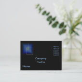 Hi-Tech Profile Card Visitekaartje (Staand voorkant)