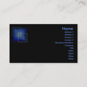 Hi-Tech Profile Card Visitekaartje
