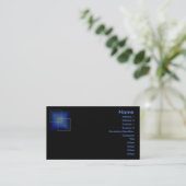 Hi-Tech Profile Card Visitekaartje (Staand voorkant)
