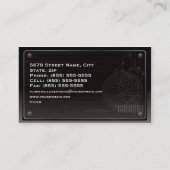 Hi-Tech Technology Visitekaartje (Achterkant)