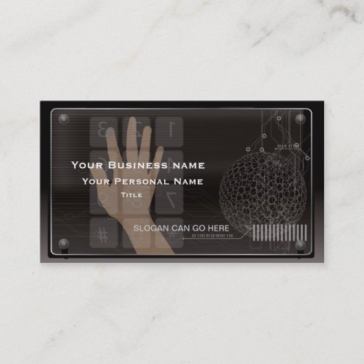 Hi-Tech Technology Visitekaartje (Voorkant)