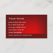 Hi-tech Visitekaartje (Achterkant)