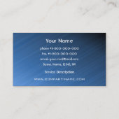 Hi-tech Visitekaartje (Achterkant)