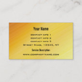 Hi-tech Visitekaartje (Achterkant)