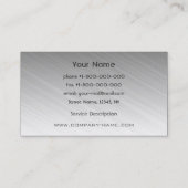 Hi-tech Visitekaartje (Achterkant)