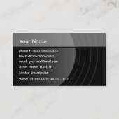 Hi-tech Visitekaartje (Achterkant)