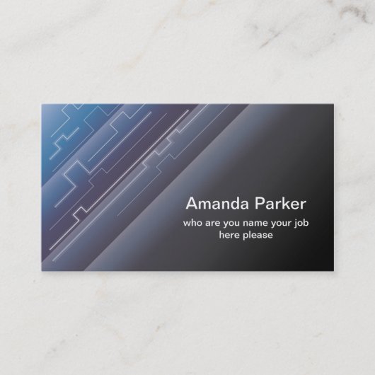 hi tech visitekaartje (Voorkant)