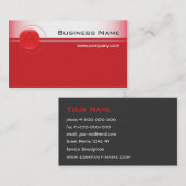 Hi-tech Visitekaartje (Voorkant / Achterkant)