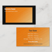 Hi-tech Visitekaartje (Voorkant / Achterkant)