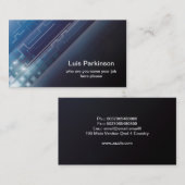 hi tech visitekaartje (Voorkant / Achterkant)