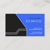 Hi-Tech Visitekaartjes (Achterkant)