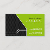 Hi-Tech Visitekaartjes (Achterkant)