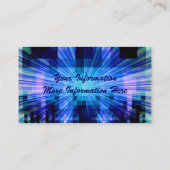 Hi-Tech-Visitekaartjes Visitekaartje (Achterkant)