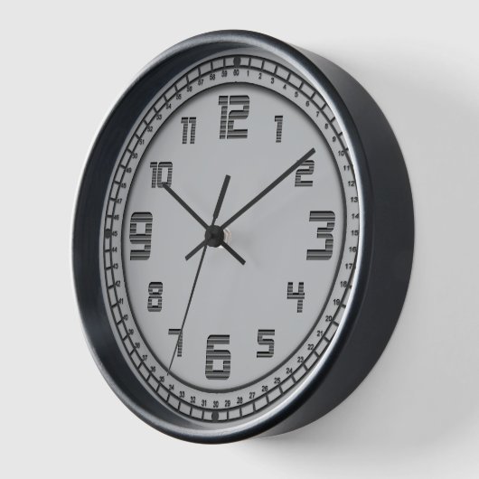 Hi-Tech Wall klok (Hoek)