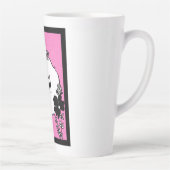 Hi There! – Bright Floral Hello Card Latte Mok (Rechts)