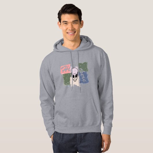  “Hi there” Hoodie (Voorkant volledig)