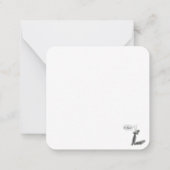 Hi there! Praying Mantis Notitiekaartje (Achterkant)