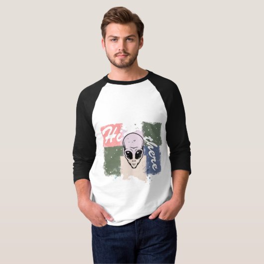  “Hi there” T-shirt (Voorkant volledig)