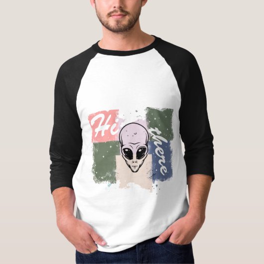  “Hi there” T-shirt (Voorkant)