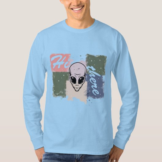  “Hi there” T-shirt (Voorkant)